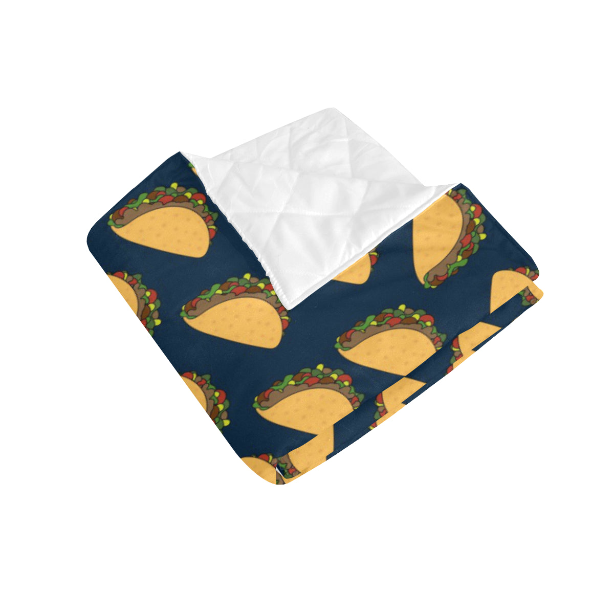 Taco Pattern Print Design TC04 Premium Quilt