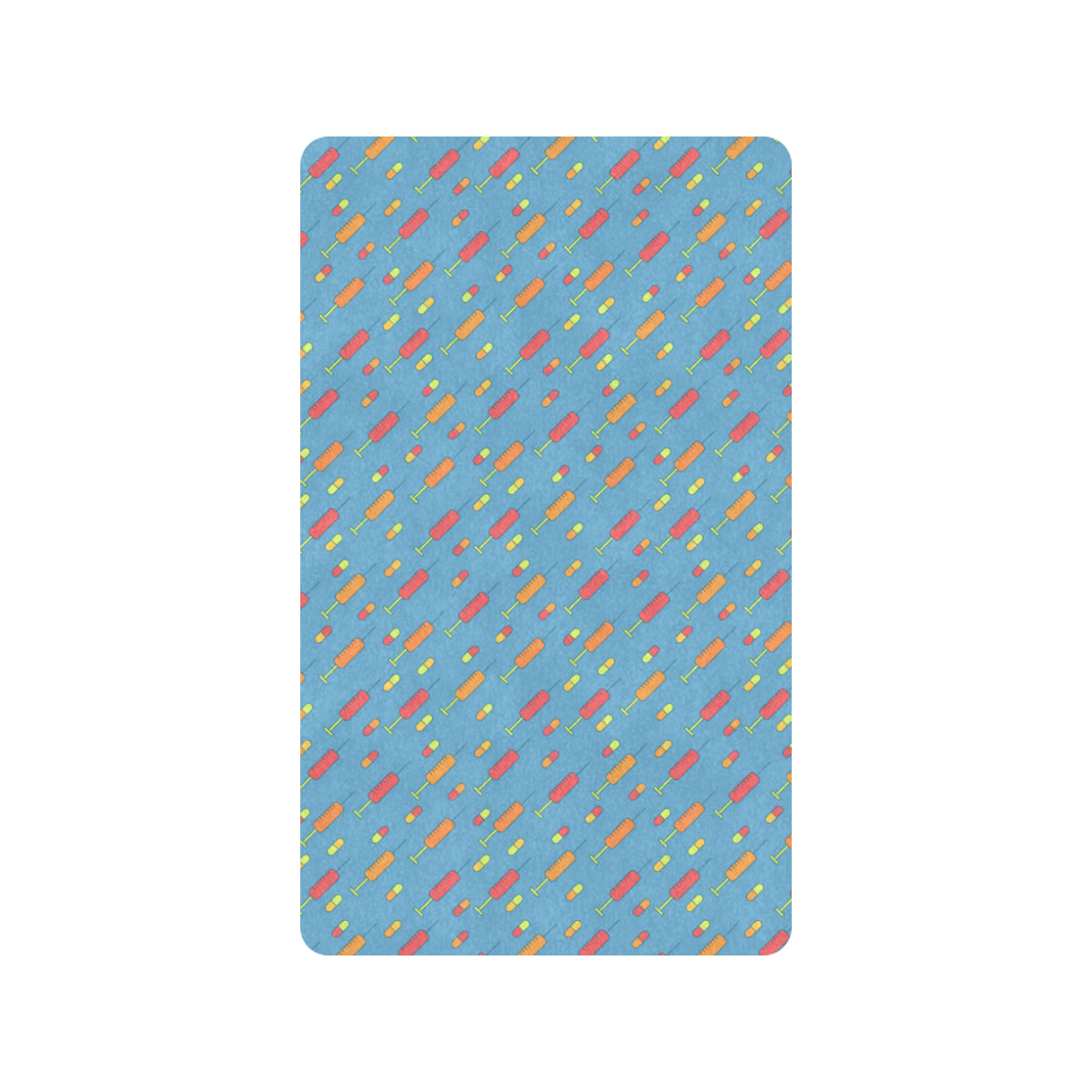 Phlebotomist Medical Pattern Rubber Doormat