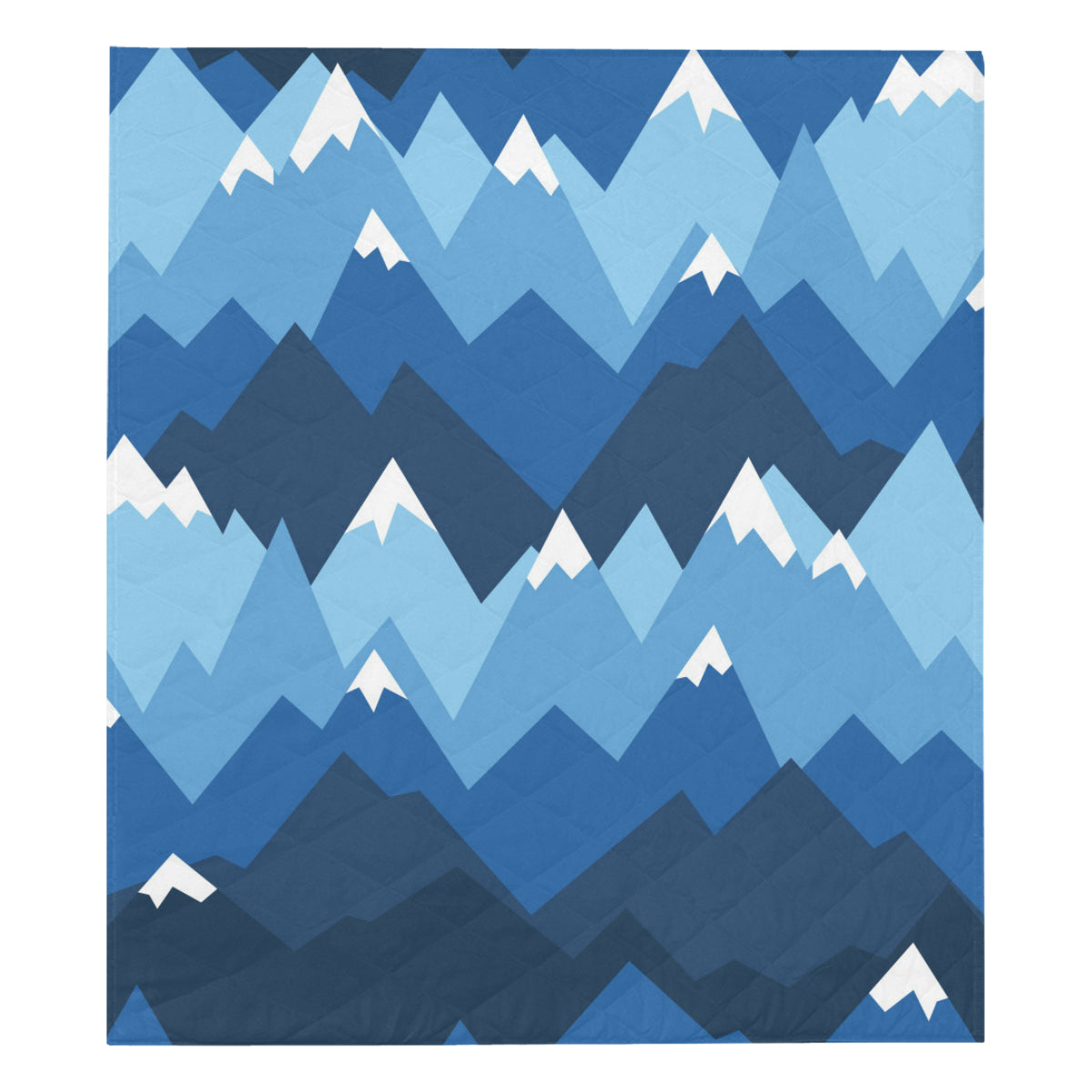 Mountain Pattern Print Design 04 Premium Quilt