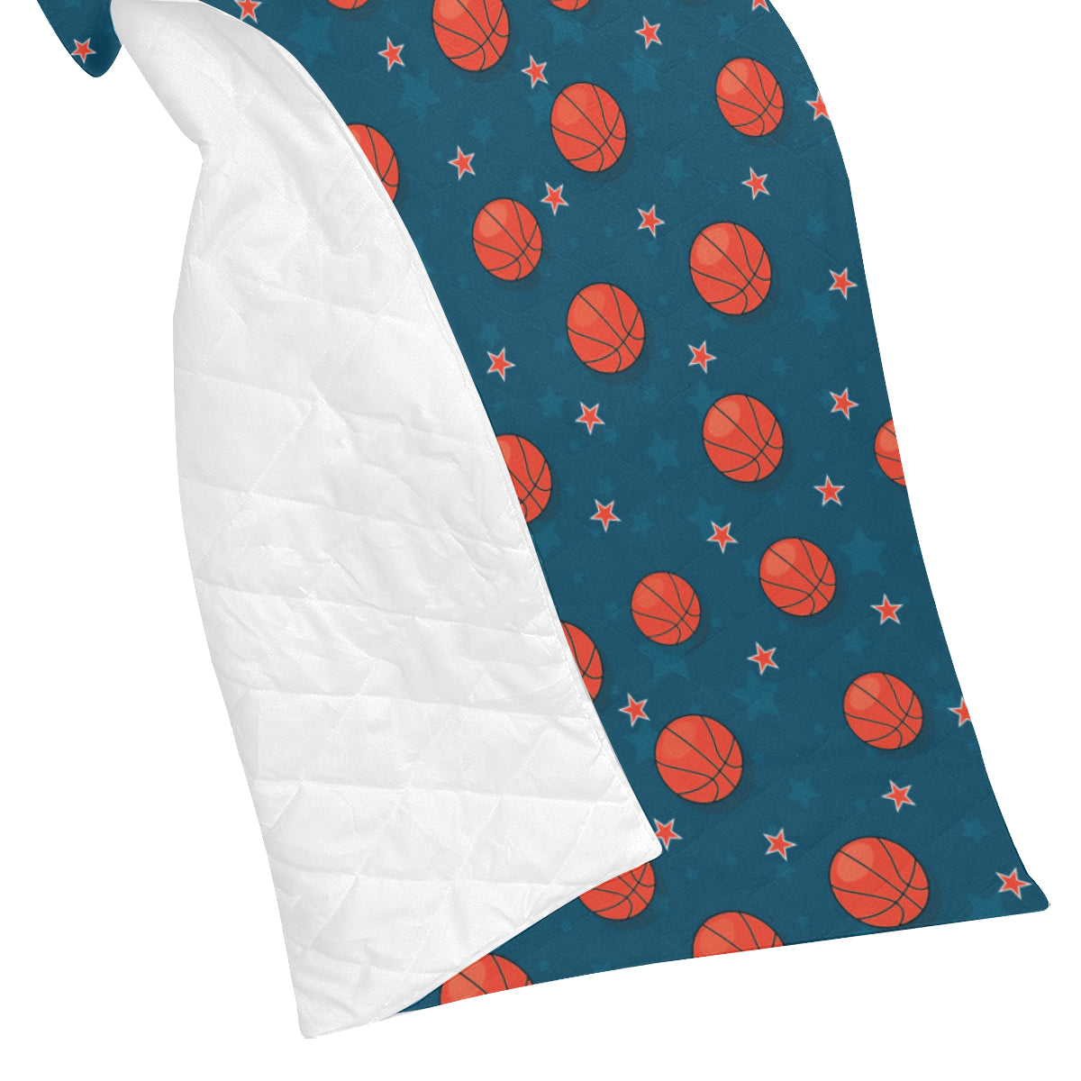 Basketball Pattern Print Design 02 Premium Quilt
