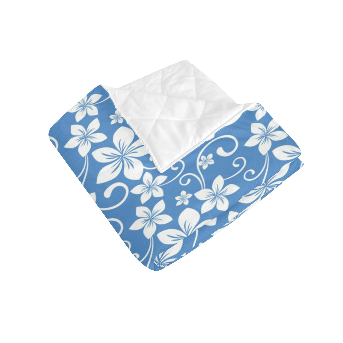 Hibiscus Pattern Print Design HB09 Premium Quilt
