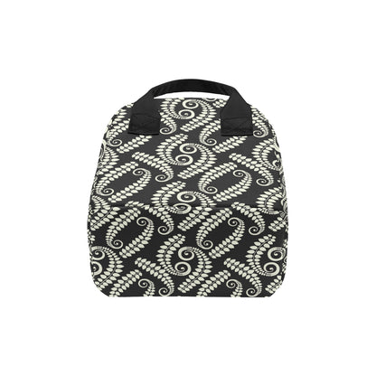Fern Leave Print Pattern Insulated Lunch Bag