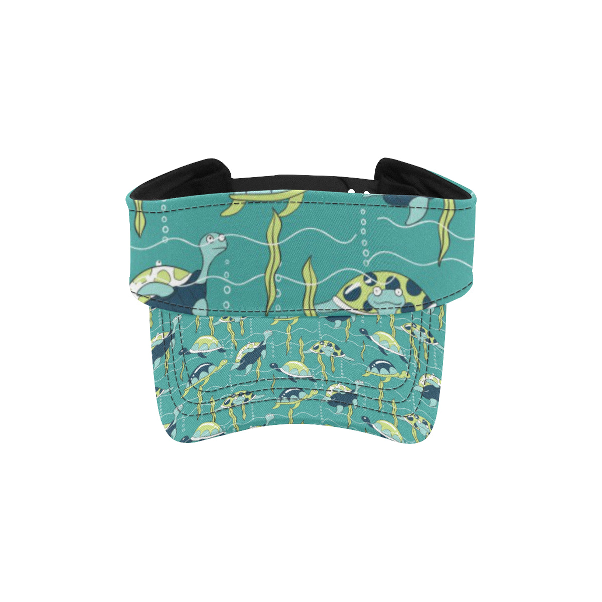 Sea Turtle Pattern Print Design T08 Unisex Sun Visor