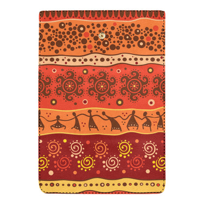 African Pattern Print Design 04 Women's Trifold Wallet