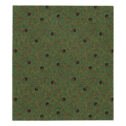Brocade Pattern Print Design 02 Premium Quilt