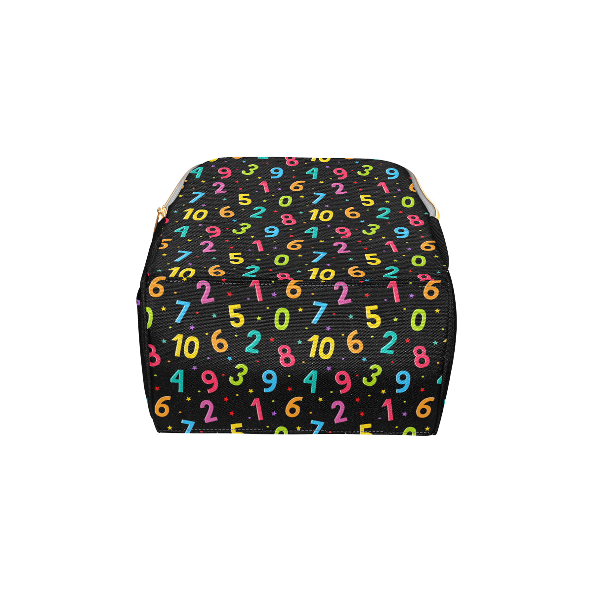 Number Pattern Print Design A04 Diaper Bag Backpack