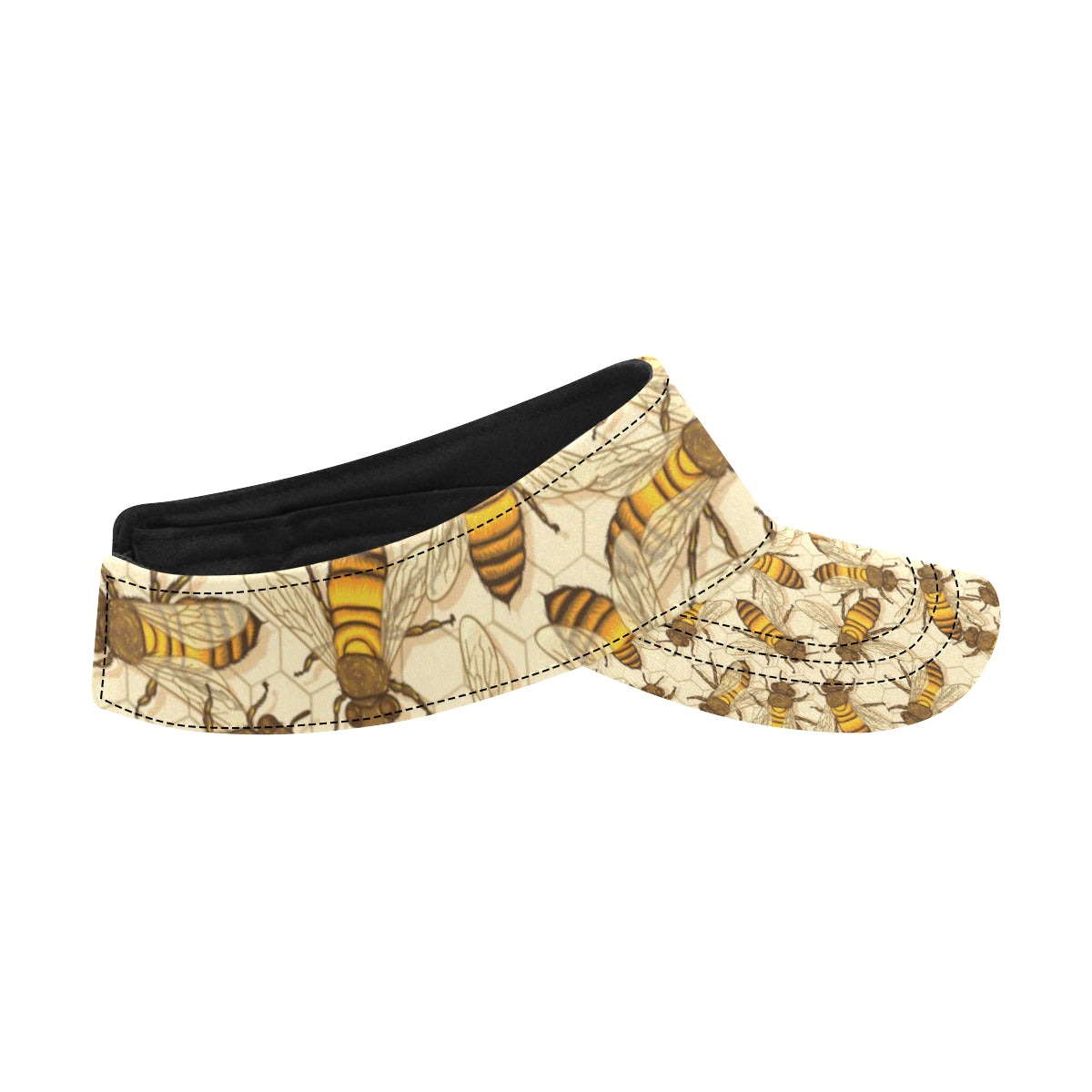 Bee Pattern Print Design BEE05 Unisex Sun Visor
