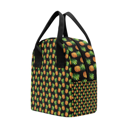 Pineapple Cute Print Design Pattern Insulated Lunch Bag