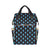 Christian Cross neon Pattern Diaper Bag Backpack