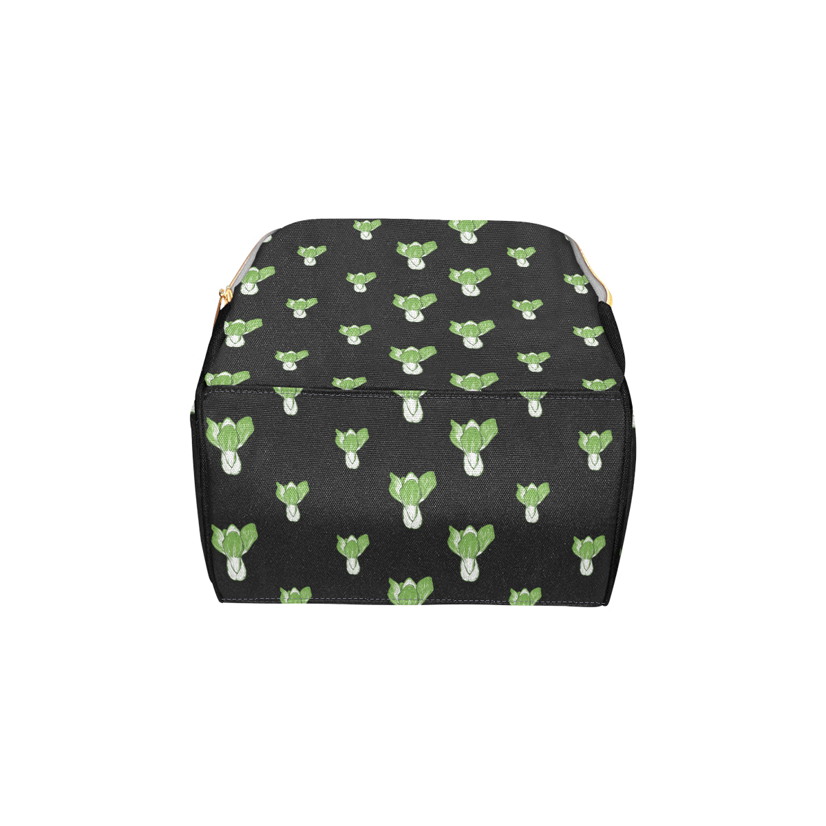 Kale Pattern Print Design 02 Diaper Bag Backpack