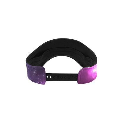 Celestial Purple Blue Galaxy Unisex Sun Visor