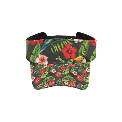 Tropical Flower Pattern Print Design TF04 Unisex Sun Visor