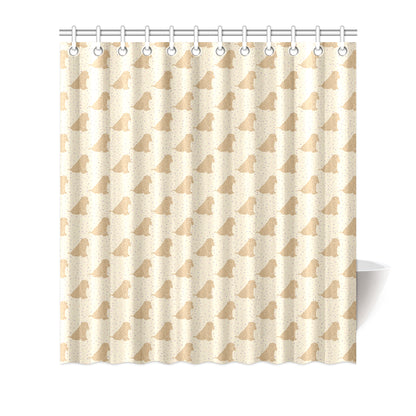 Chinese Shar Pei Pattern Print Design 01 Shower Curtain