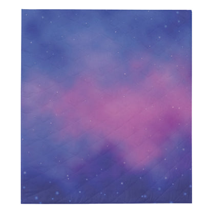 Nebula Pattern Print Design A05 Premium Quilt