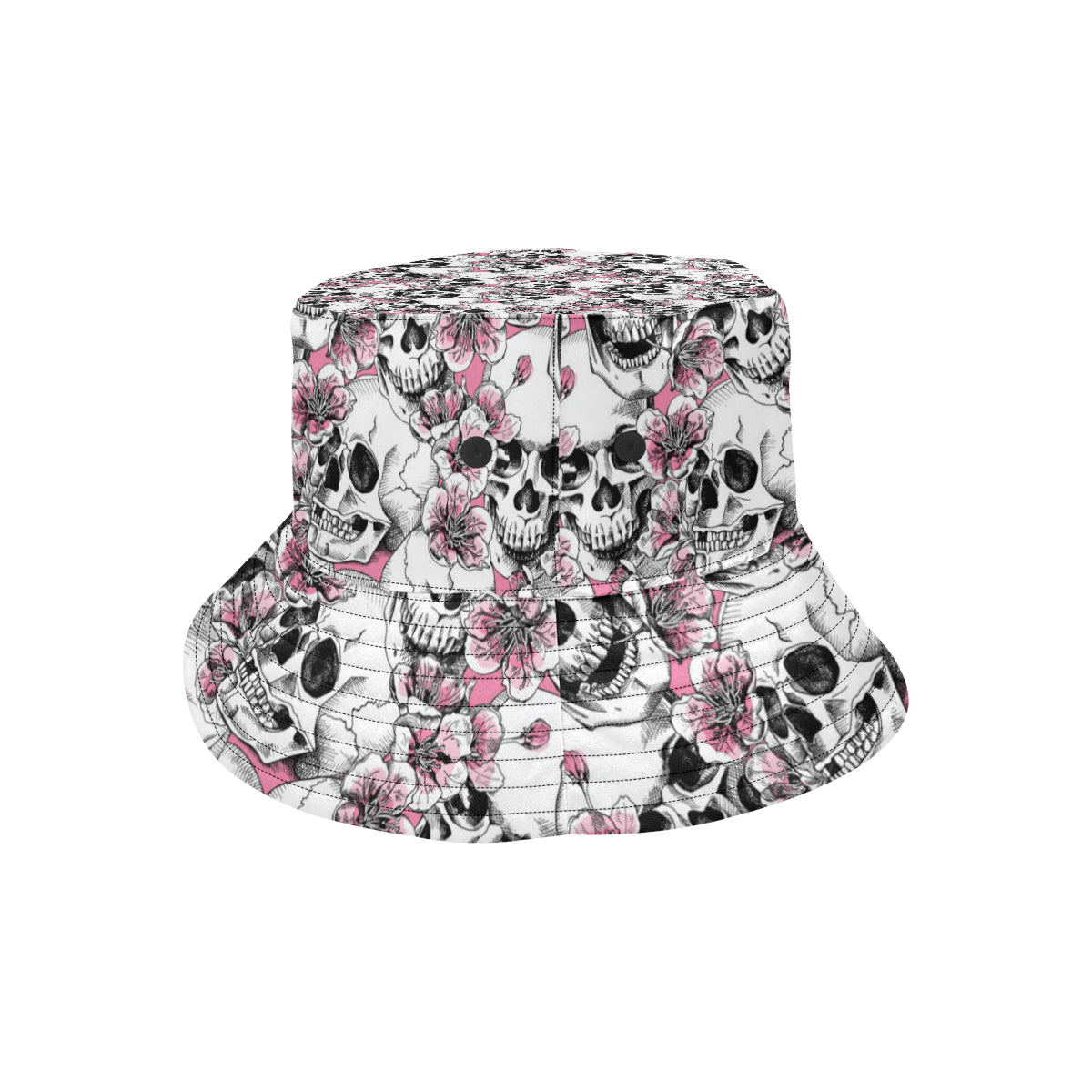 Cherry Blossom Pattern Print Design CB03 Unisex Bucket Hat