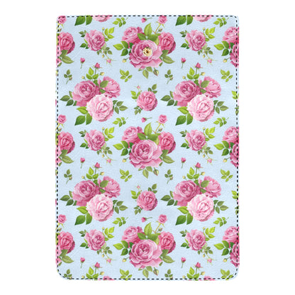 Rose Pink Pattern Print Design RO08 Women's Trifold Wallet