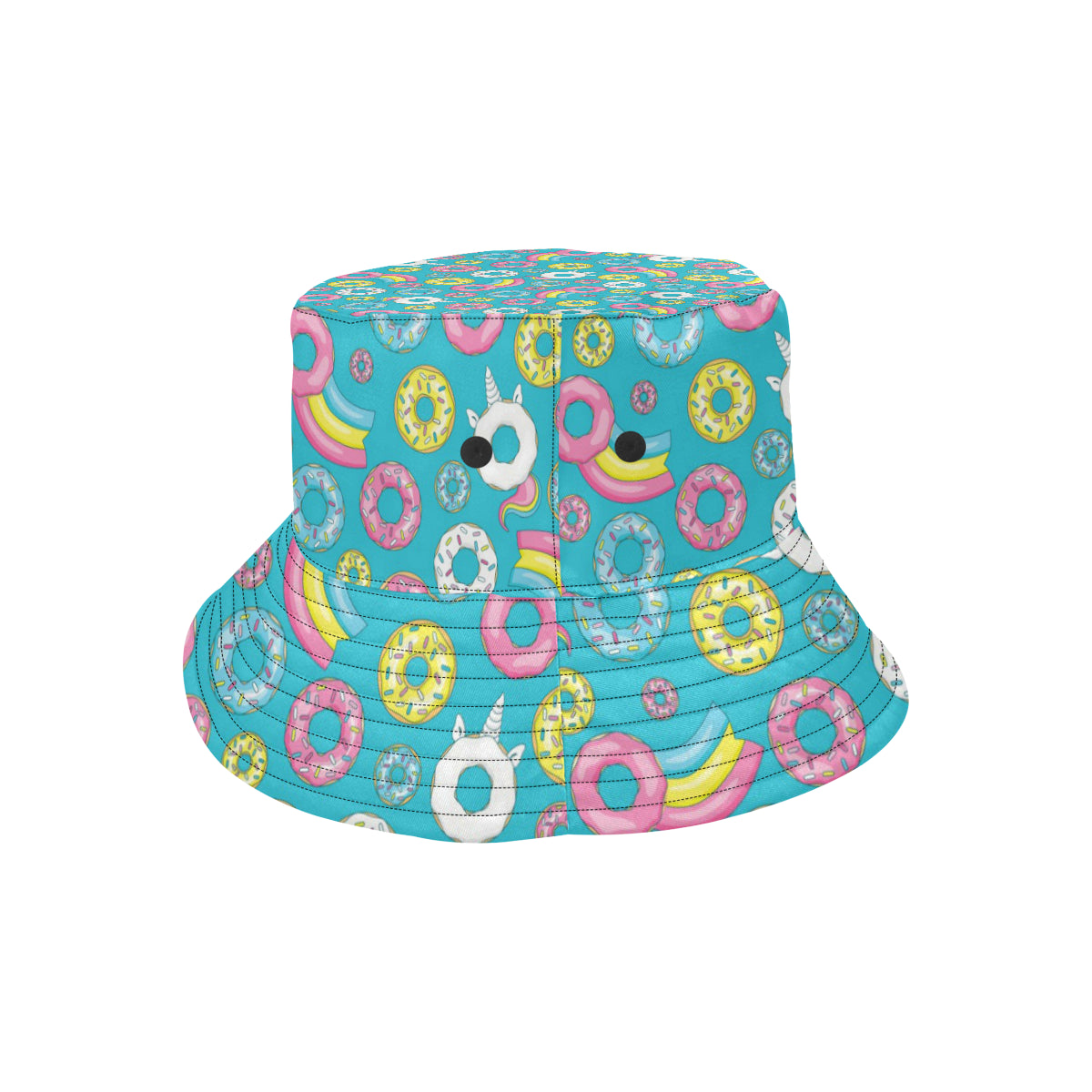 Donut Pattern Print Design DN013 Unisex Bucket Hat