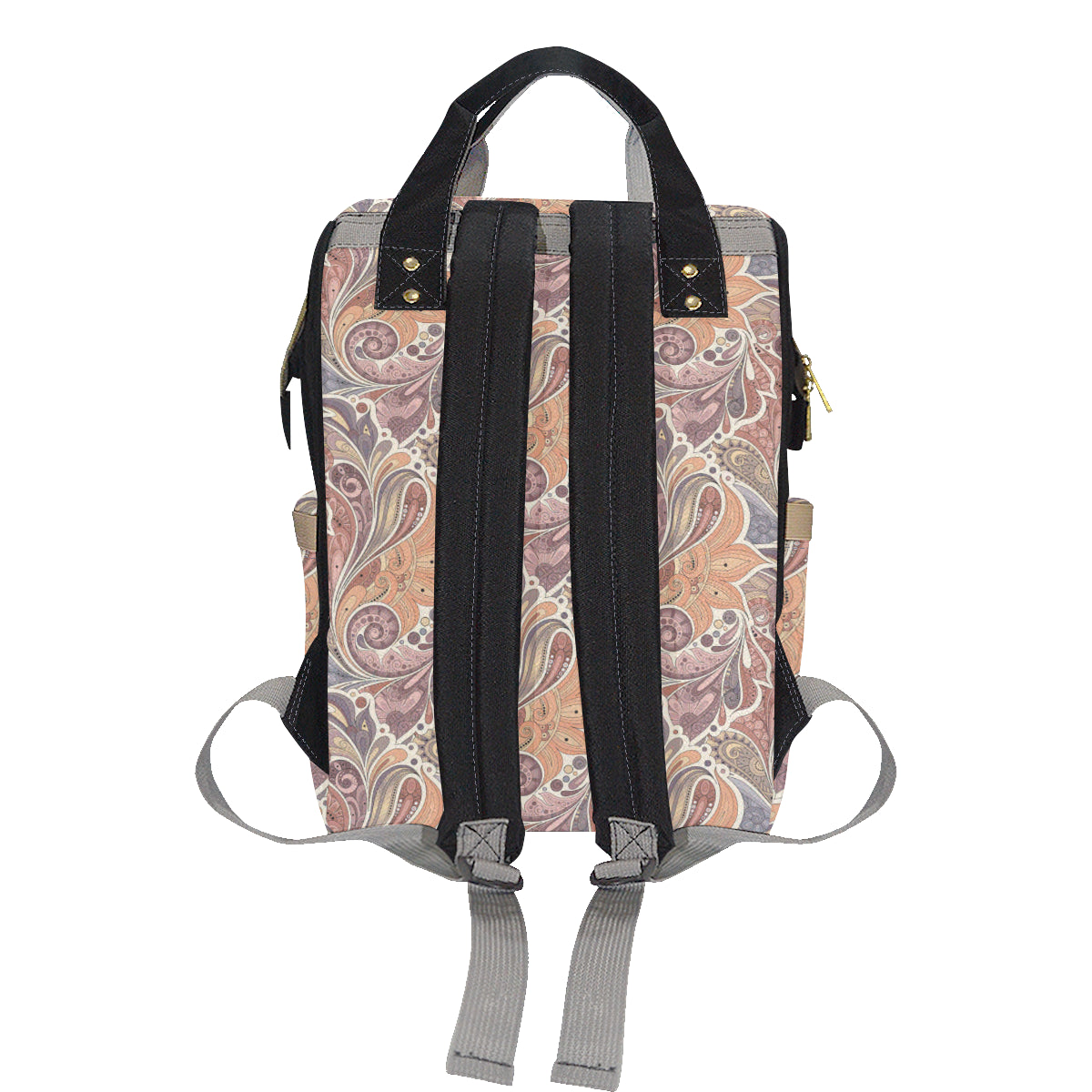 Boho Pattern Print Design 03 Diaper Bag Backpack