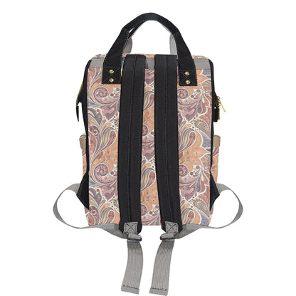 Boho Pattern Print Design 03 Diaper Bag Backpack