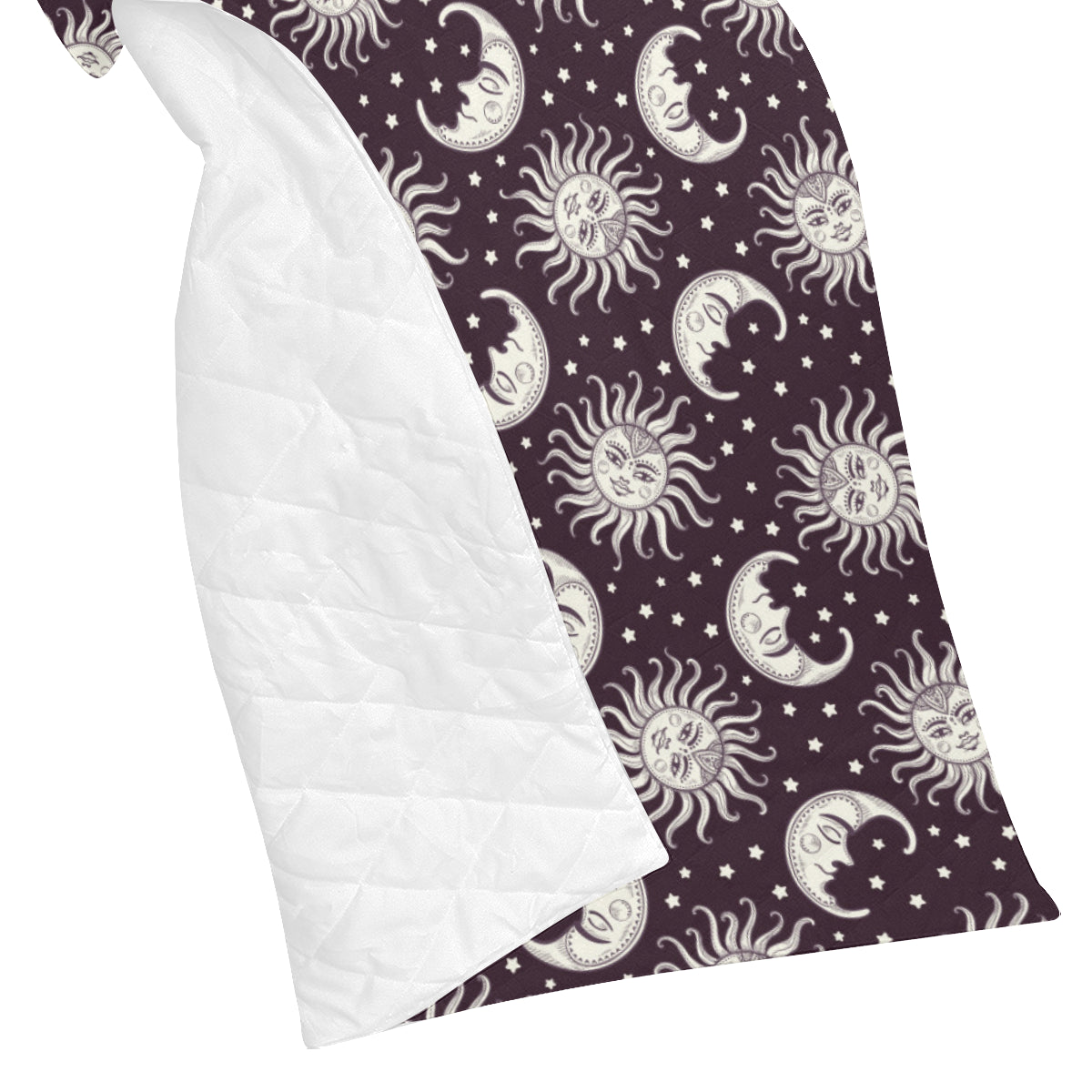 Sun Moon Face Premium Quilt
