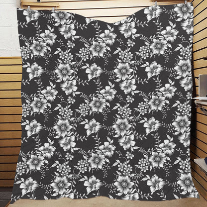 Gerberas Pattern Print Design GB02 Premium Quilt
