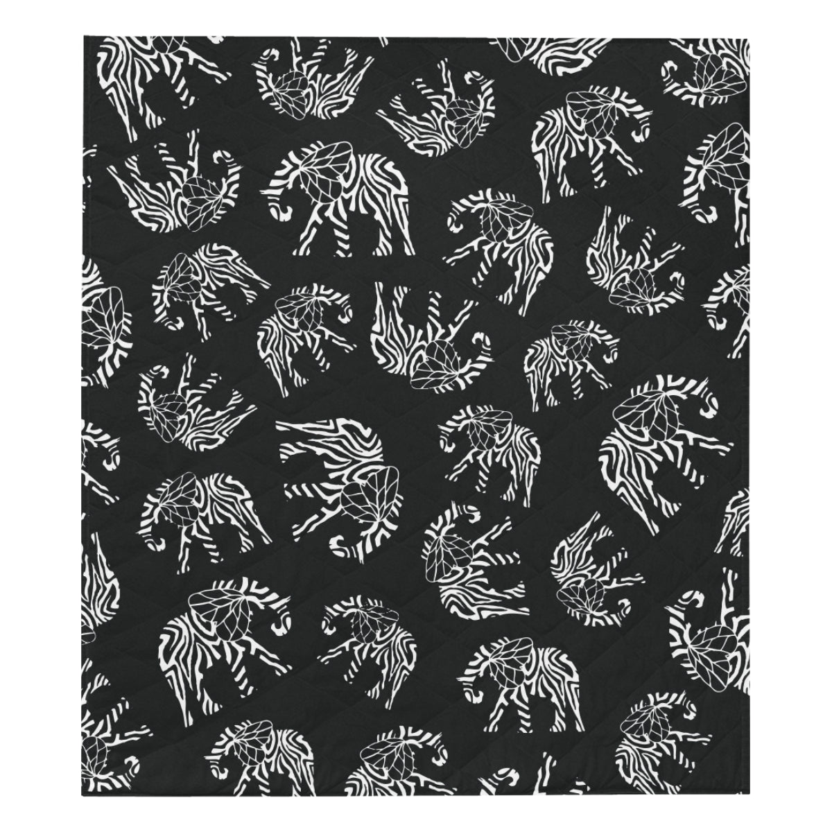 Elephant Tribal Premium Quilt