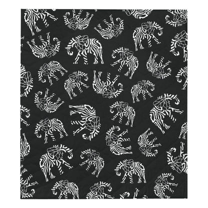 Elephant Tribal Premium Quilt