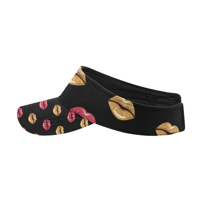 Lip Pattern Print Design 03 Unisex Sun Visor