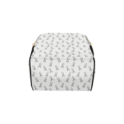 Brain cancer Pattern Print Design 01 Diaper Bag Backpack