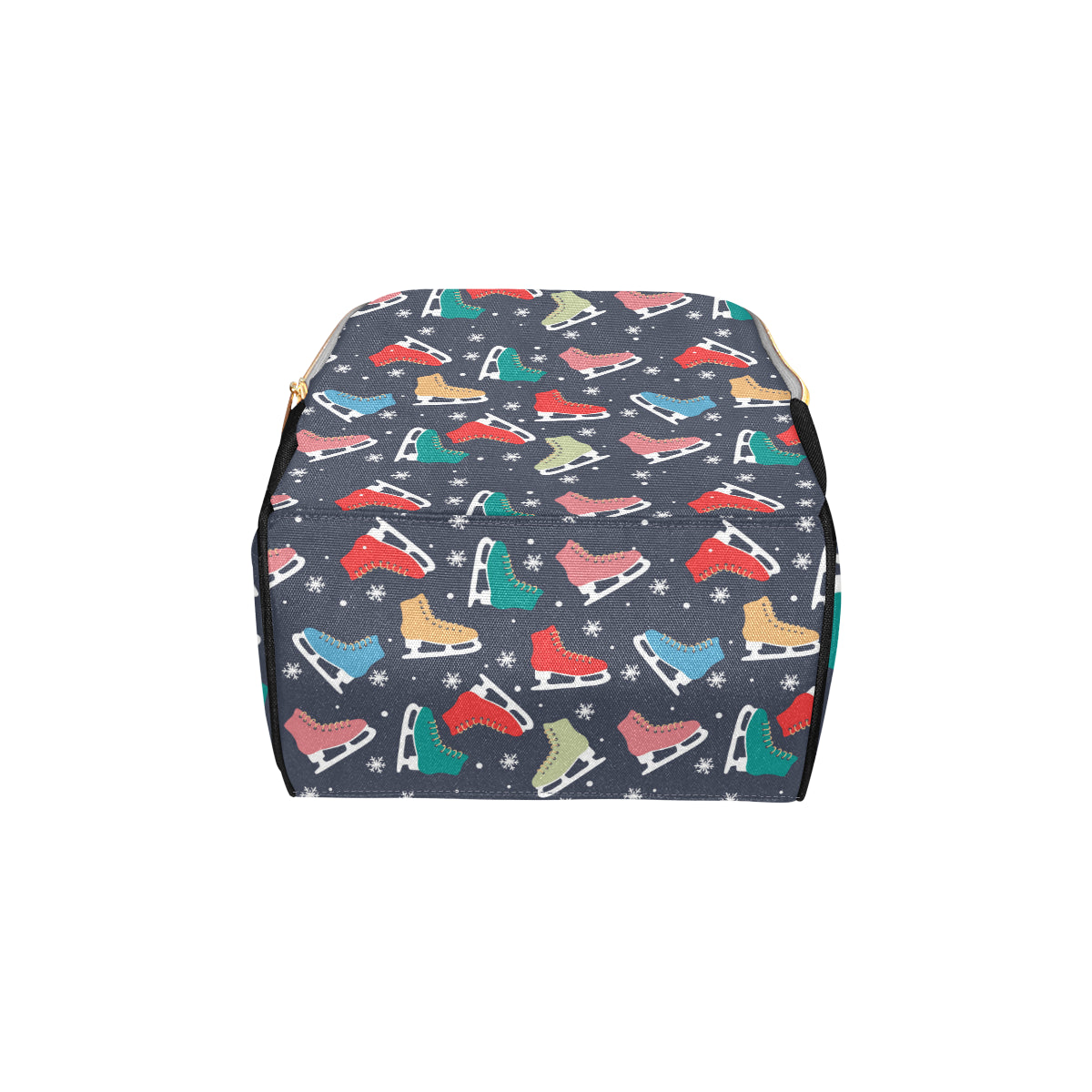 Ice Skate Pattern Print Design 04 Diaper Bag Backpack