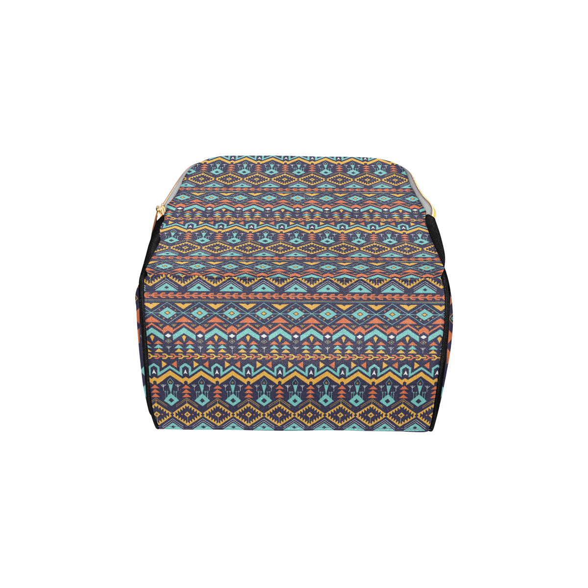 Aztec Style Print Pattern Diaper Bag Backpack