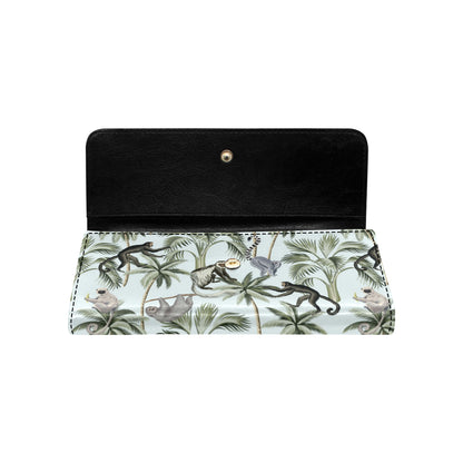 Rainforest Pattern Print Design RF04 Women's Trifold Wallet