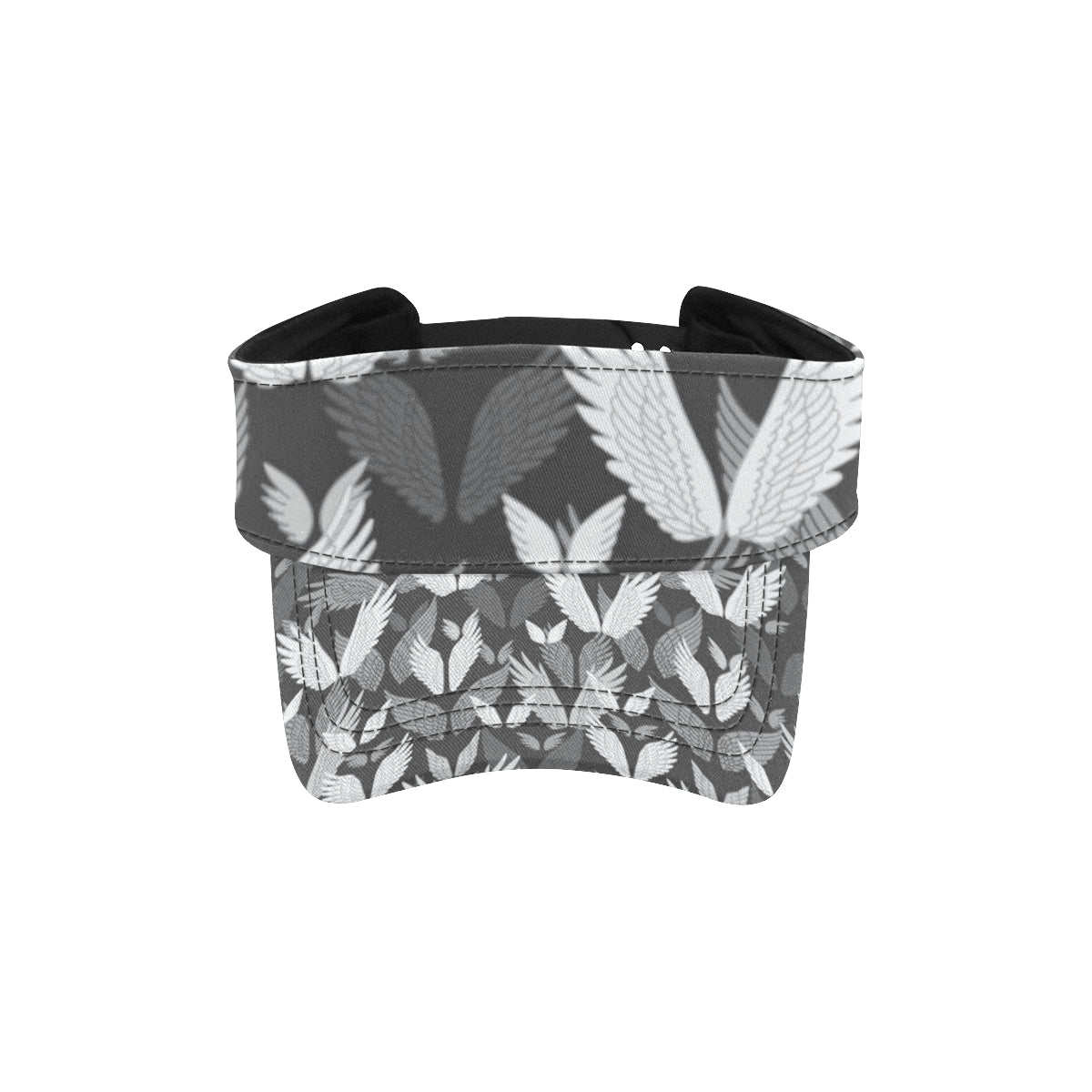 Angel Wings Pattern Design Themed Print Unisex Sun Visor