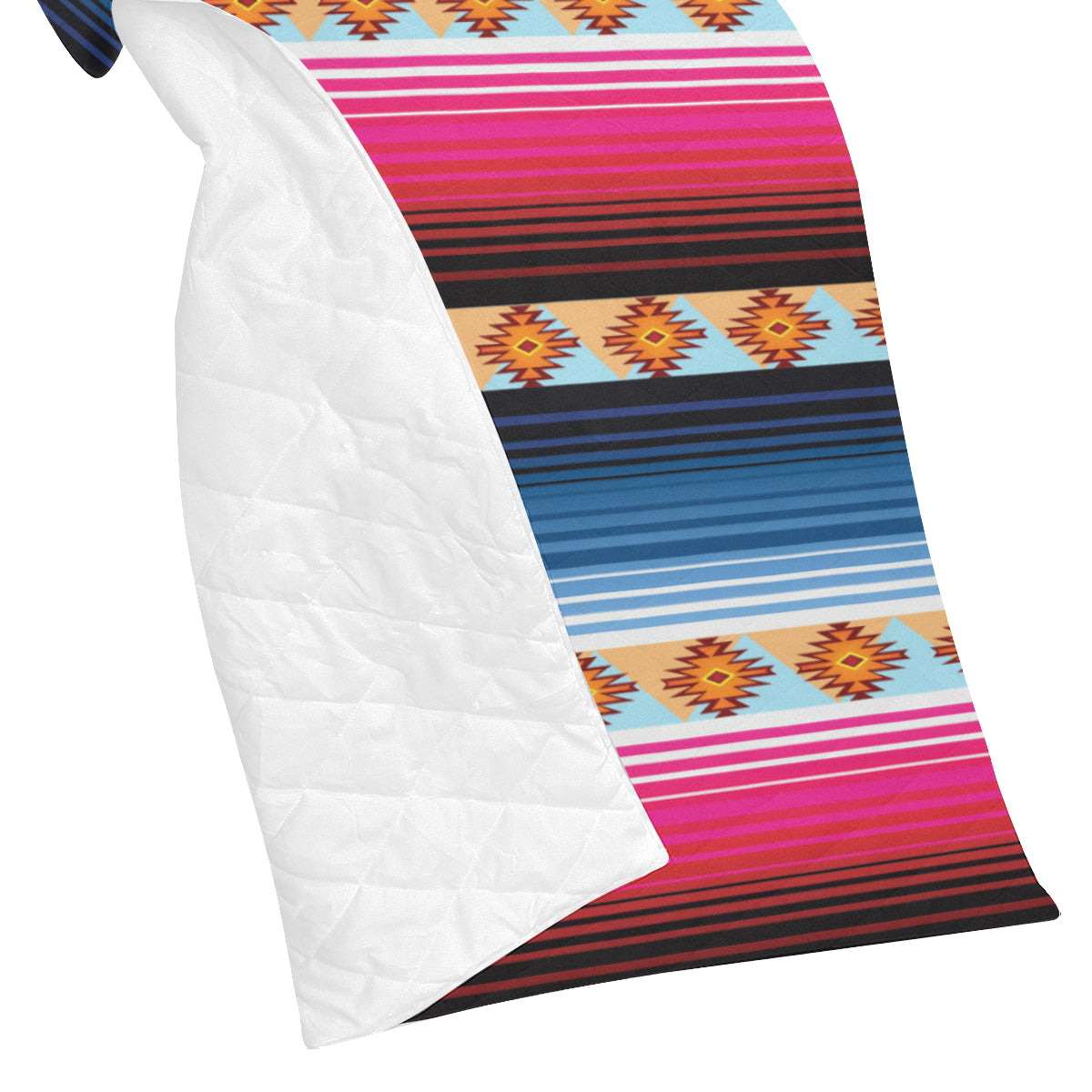 Mexican Pattern Print Design 03 Premium Quilt