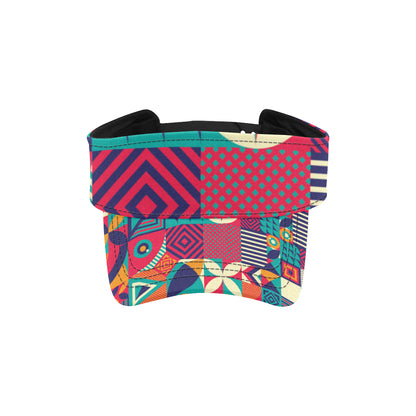Mosaic Pattern Print Design 03 Unisex Sun Visor