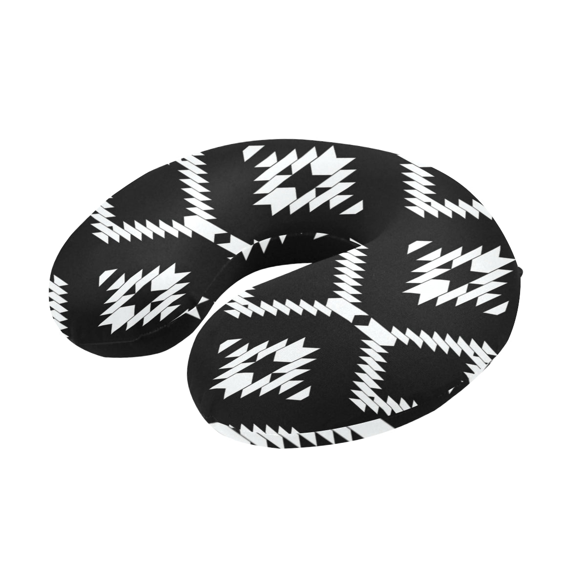 Native Pattern Print Design A04 U-Shaped Travel Neck Pillow