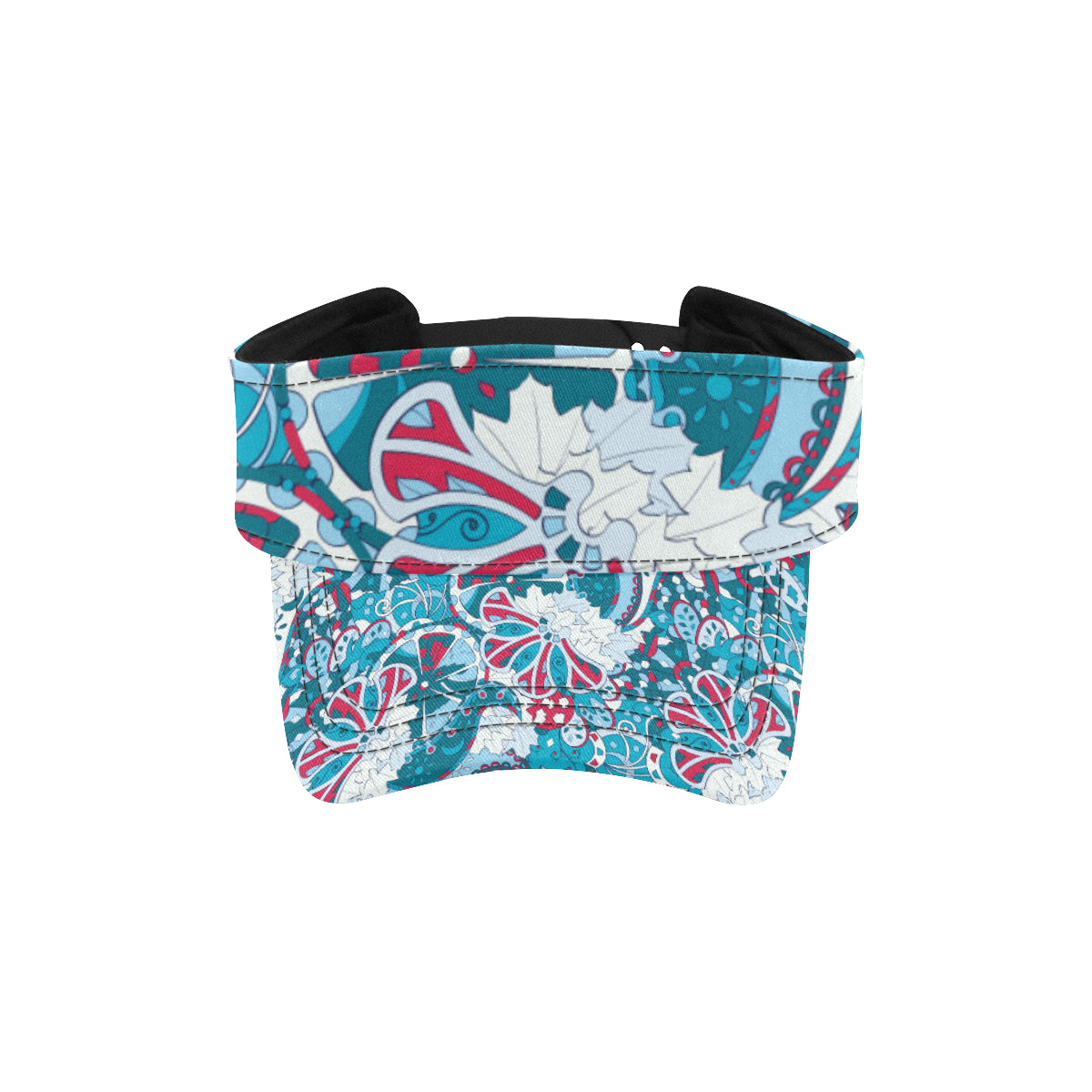 Funky Retro Pattern Print Design A05 Unisex Sun Visor