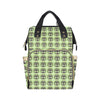 Celtic Pattern Print Design 010 Diaper Bag Backpack