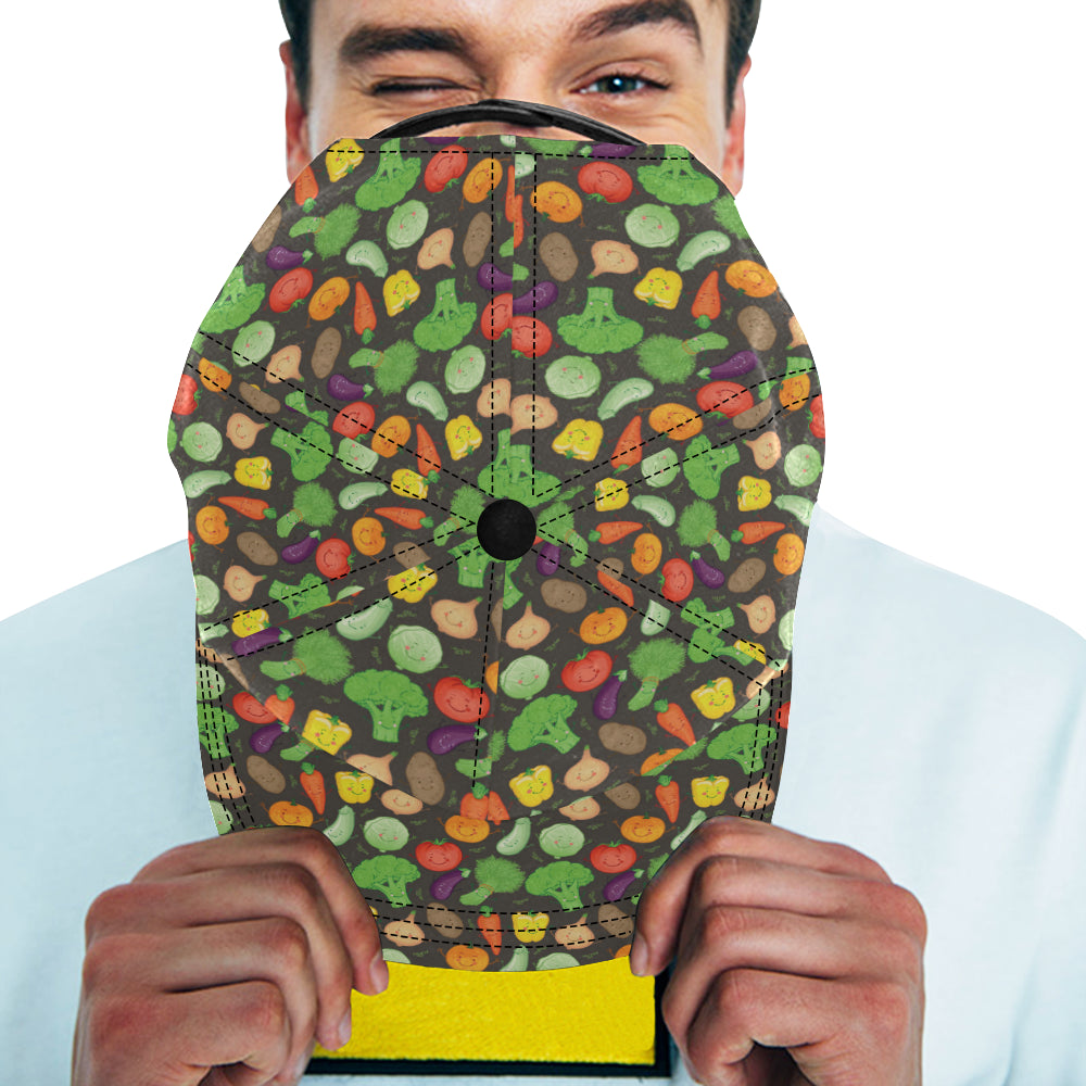 Vegan Funny Themed Design Print Snapback Cap