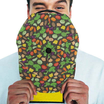 Vegan Funny Themed Design Print Snapback Cap