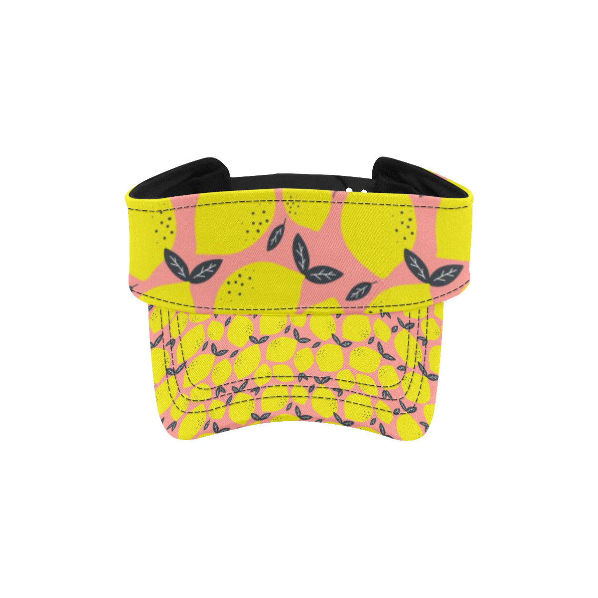 Lemon Pattern Print Design LM03 Unisex Sun Visor