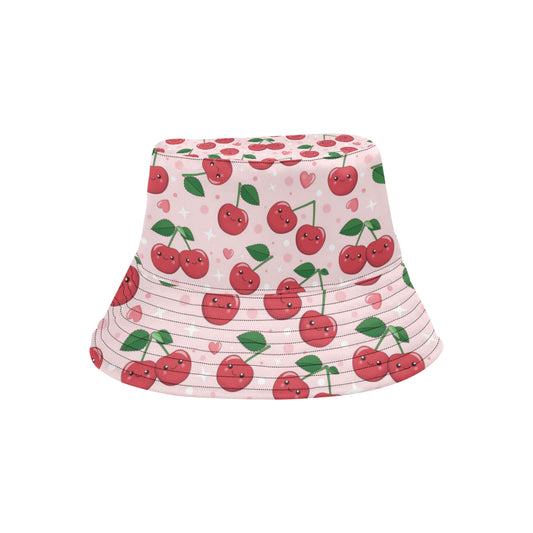 Cherry Pattern Print Design CH02 Unisex Bucket Hat