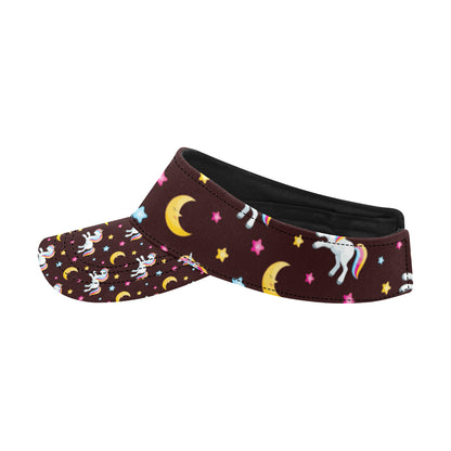 Unicorn Moon Star Unisex Sun Visor