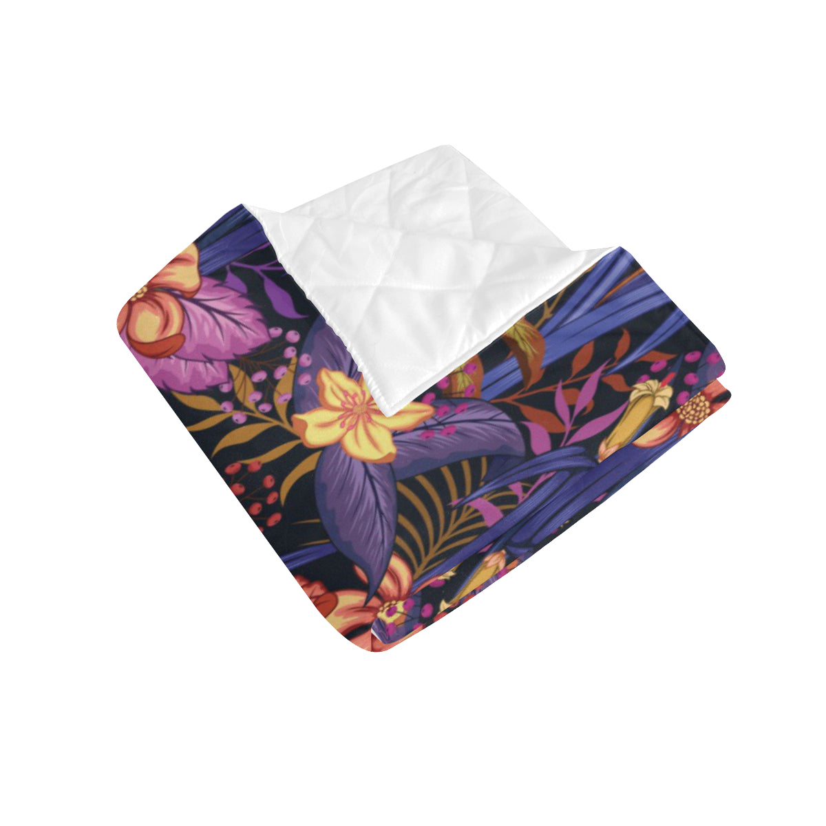 Lily Pattern Print Design LY016 Premium Quilt