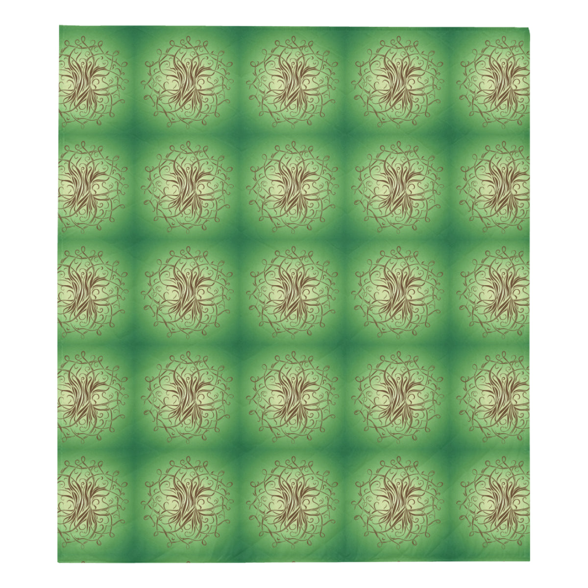 Celtic Pattern Print Design 05 Premium Quilt