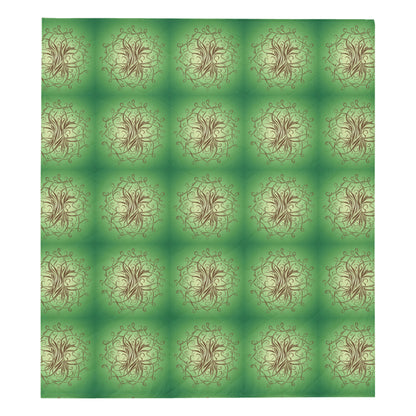 Celtic Pattern Print Design 05 Premium Quilt