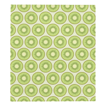 Kiwi Pattern Print Design KW02 Premium Quilt