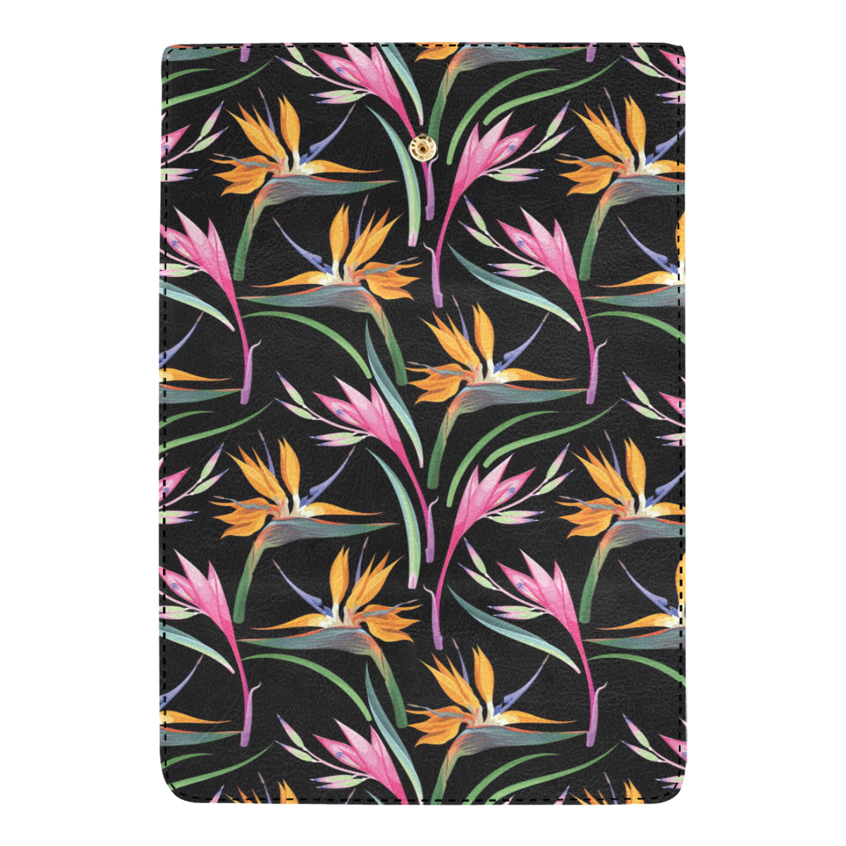 Tropical Flower Pattern Print Design TF017 Women's Trifold Wallet