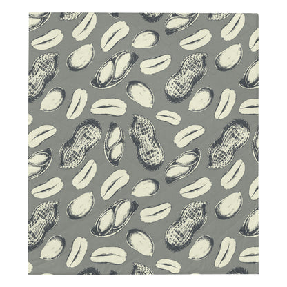 Peanut Pattern Print Design A01 Premium Quilt
