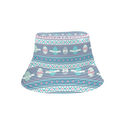 Easter Eggs Pattern Print Design RB013 Unisex Bucket Hat